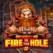 Логотип слота Fire in the Hole xBomb